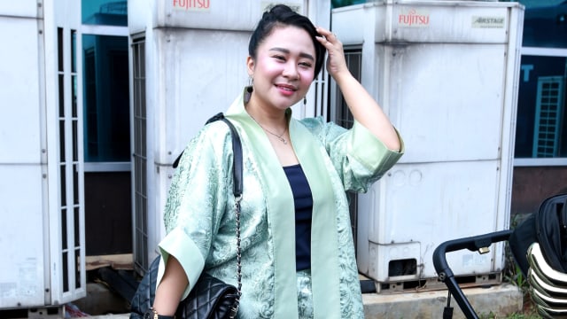 Mantan penyanyi cilik Chikita Meidy saat ditemui di kawasan Kapten Tendean, Jakarta, Rabu, (11/12/2019). Foto: Ronny