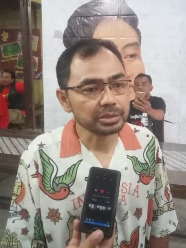 Kuat Hermawan Santoso, koordinator relawan Gibran. Foto: kumparan