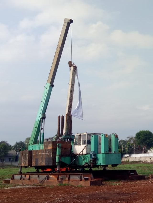 Lokasi Groundbreaking rumah DP 0 persen, Cilangkap, Jakarta Timur, Kamis (12/12). Foto: Ricky Febrian/kumparan