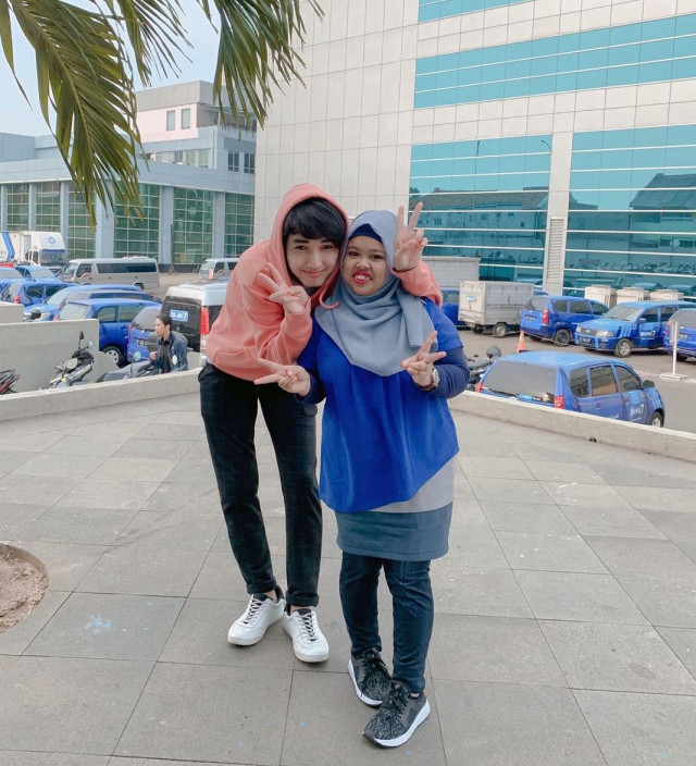 Kekeyo dan Rio Ramadhan. Dok: Instagram @rahmawatikekeyiputricantikka23Verified