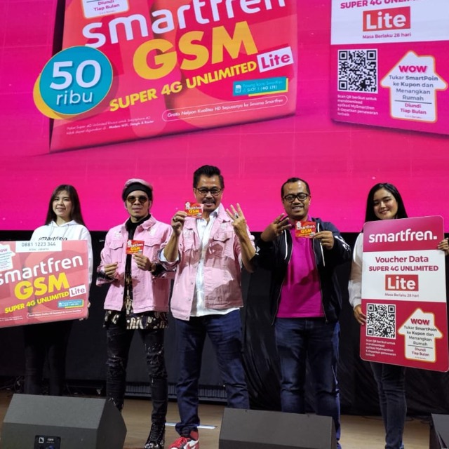 Peluncuran Smartfren Super 4G Unlimited Lite. Foto: Bianda Ludwianto/kumparan