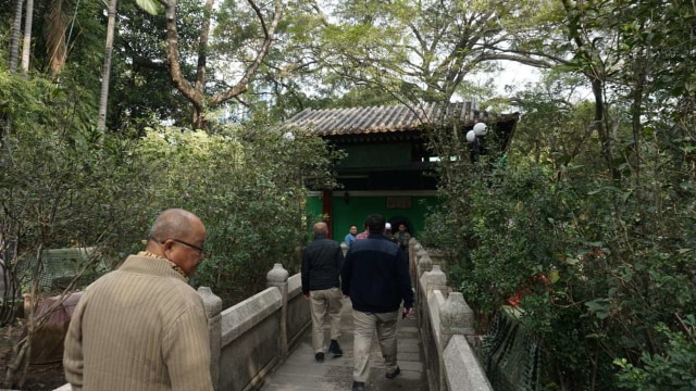 Suasana di sekitaran makam Abbi Waqqas, tokoh penyebaran agama islam di China, Minggu (15/12). Foto: Fahrian Saleh/kumparan