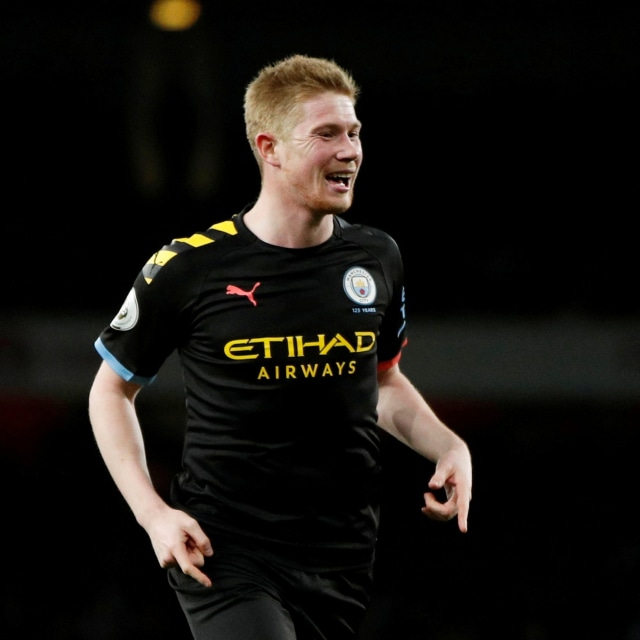 Kevin De Bruyne si Superhuman Manchester City. Foto: Reuters/John Sibley