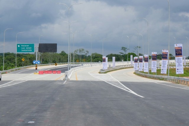 Suasana Tol Balikpapan - Samarinda
 Foto: Resya Firmansyah/kumparan