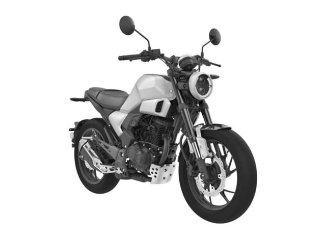 Gambar paten motor baru Honda Foto: dok. Bike Dekho