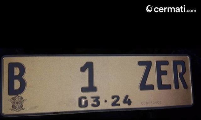 Plat nomor kendaraan cantik. Foto: Instagram @alfinantoo