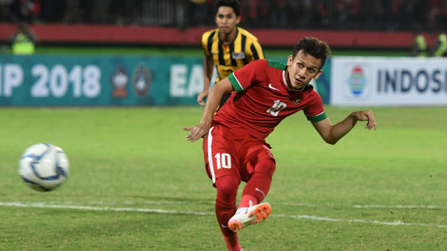 Pemain Timnas U23, Egy Maulana Vikri. Foto: ANTARA FOTO/Zabur Karuru