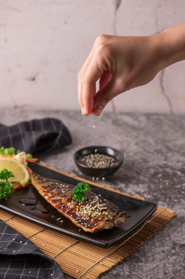 Ilustrasi sajian ikan ala Jepang Foto: dok.shutterstock