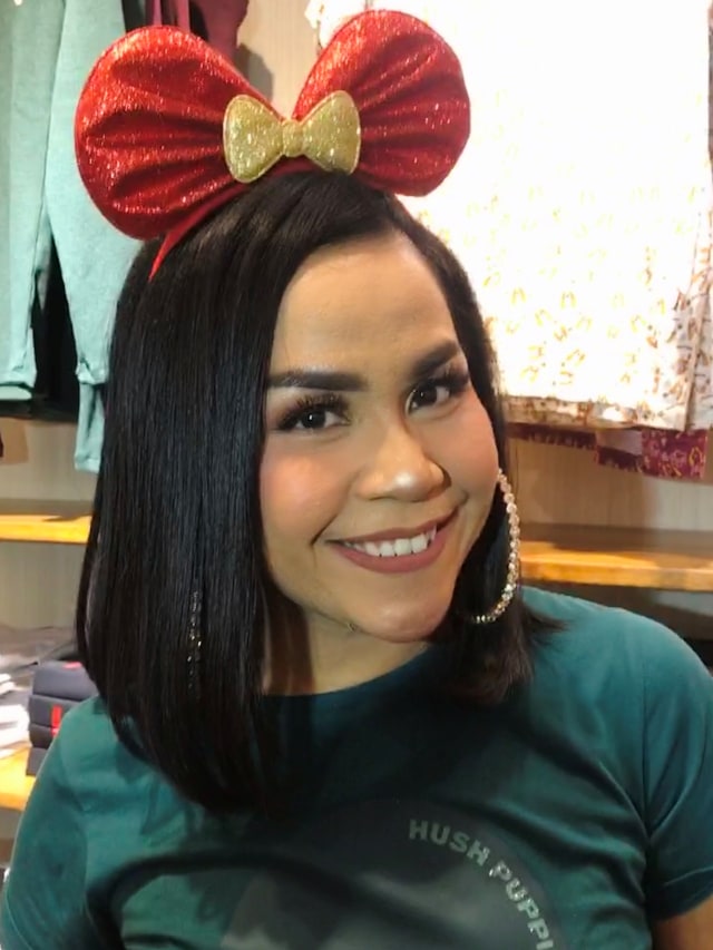 Melaney Ricardo di Grand Indonesia, Jakarta Pusat, Rabu (18/12). Foto: Regina Kunthi Rosary/kumparan 