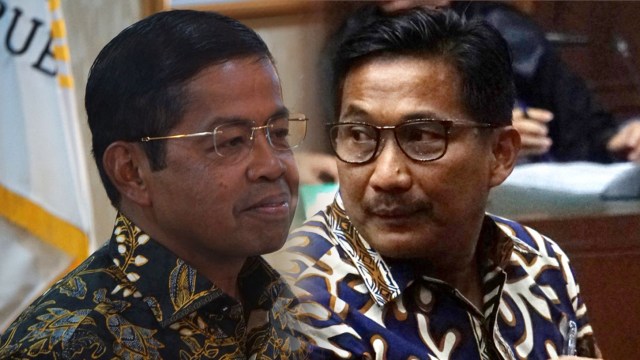 Idrus Marham dan Bowo Sidik Pangarso. Foto: Fanny Kusumawardhany/kumparan dan Irfan Adi Saputra/kumparan