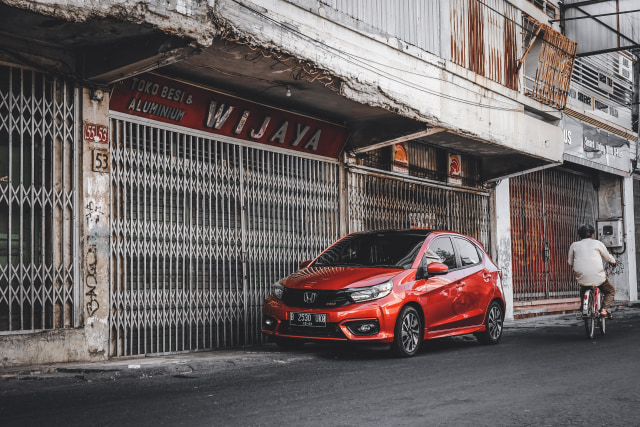 Tampilan eksterior Honda Brio RS Foto: Bangkit Jaya Putra