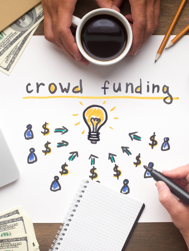 Ilustrasi crowdfunding. Foto: Shutter Stock