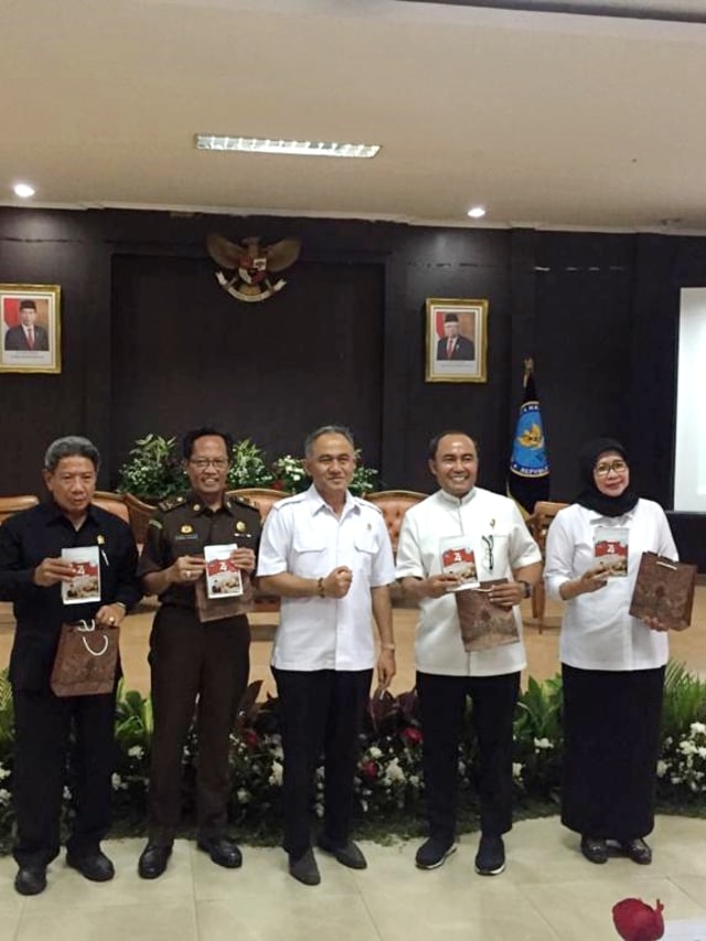 Diskusi mengenai persamaan persepsi pasal tentang narkotika oleh BNN di kantor BNN Pusat. Foto:  Abyan Faisal Putratama/kumparan