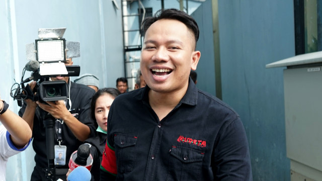 Vicky Prasetyo saat ditemui di kawasan Kapten Tendean, Jakarta, Kamis, (19/12/2019).
 Foto: Ronny
