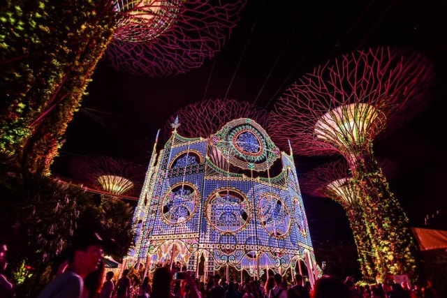 Christmas Wonderland di Gardens by the Bay Foto: Shutterstock