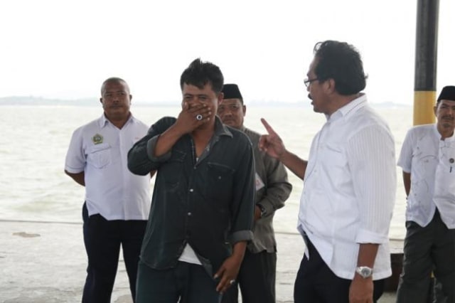 Nurdin Basirun dalam sebuah kesempatan beberapa waktu lalu (Foto: Batamnews)