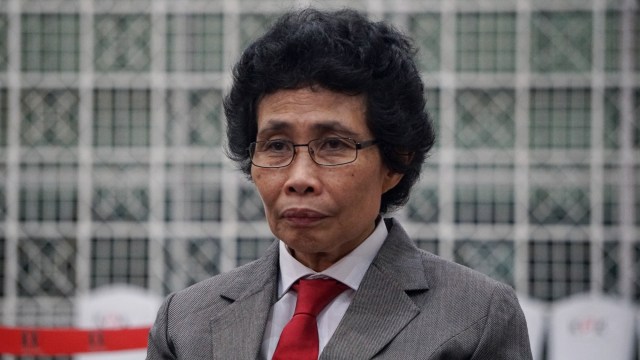 Anggota Dewan Pengawas KPK Albertina Ho saat konferensi pers usai pelantikan Pimpinan dan Dewan Pengawas KPK di Istana Negara, Jakarta, Jumat (20/12). Foto: Irfan Adi Saputra/kumparan