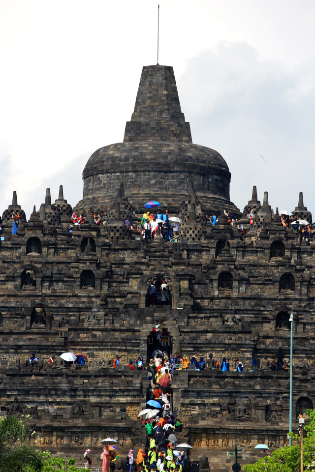 Suasana di Candi Borobudur. Foto: Aditia Noviansyah/kumparan