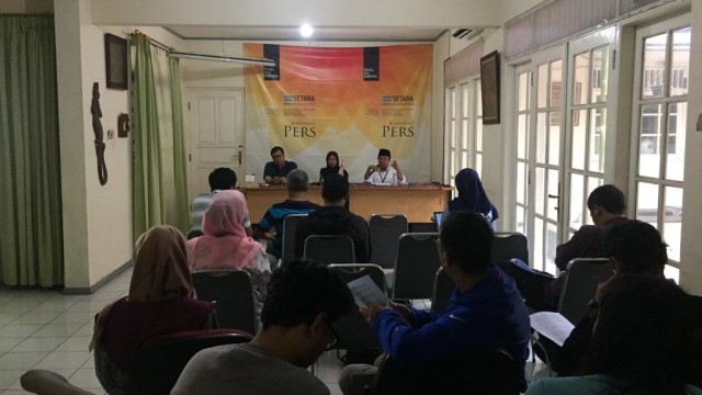 Diskusi di Setara Institute menyoal intoleransi menjelang Natal. Foto: Andesta Herli Wijaya/kumparan