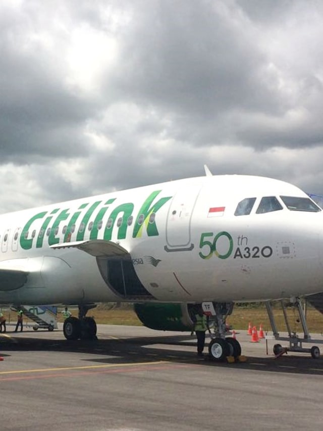 Ilustrasi pesawat Citilink. Foto: Kelik Wahyu/kumparan