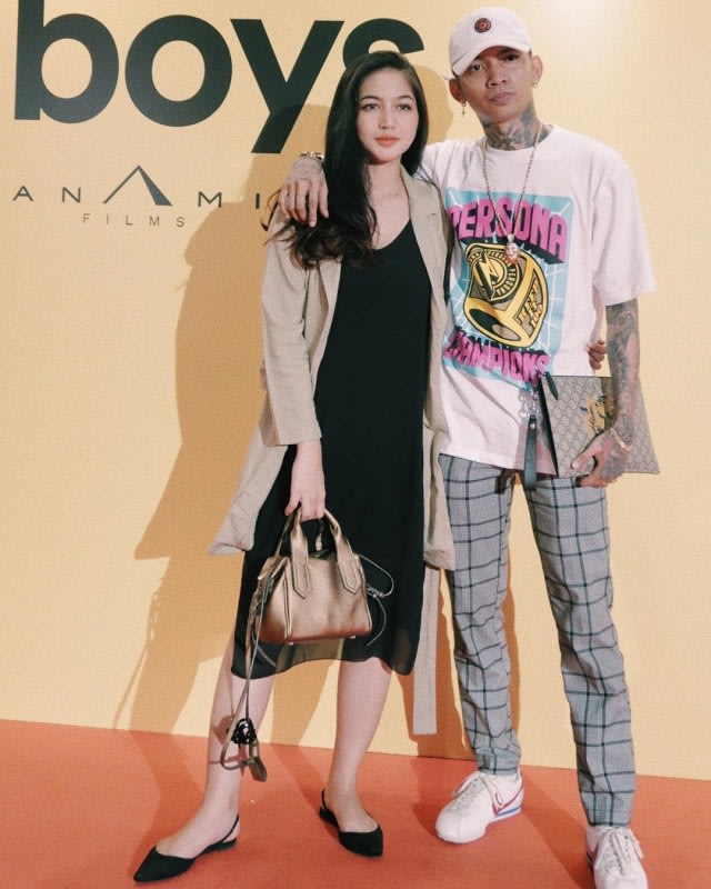 Young Lex dan istrinya, Eriska Alexander. Foto: Instagram @eriskanakesya