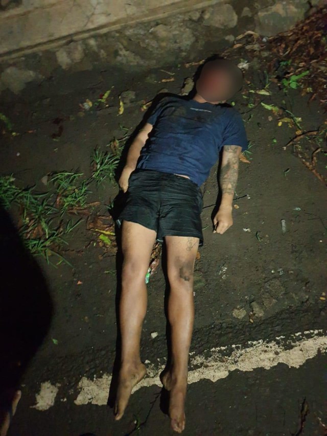 Pengedar ganja tewas ditembak. Foto: Dok. Istimewa 