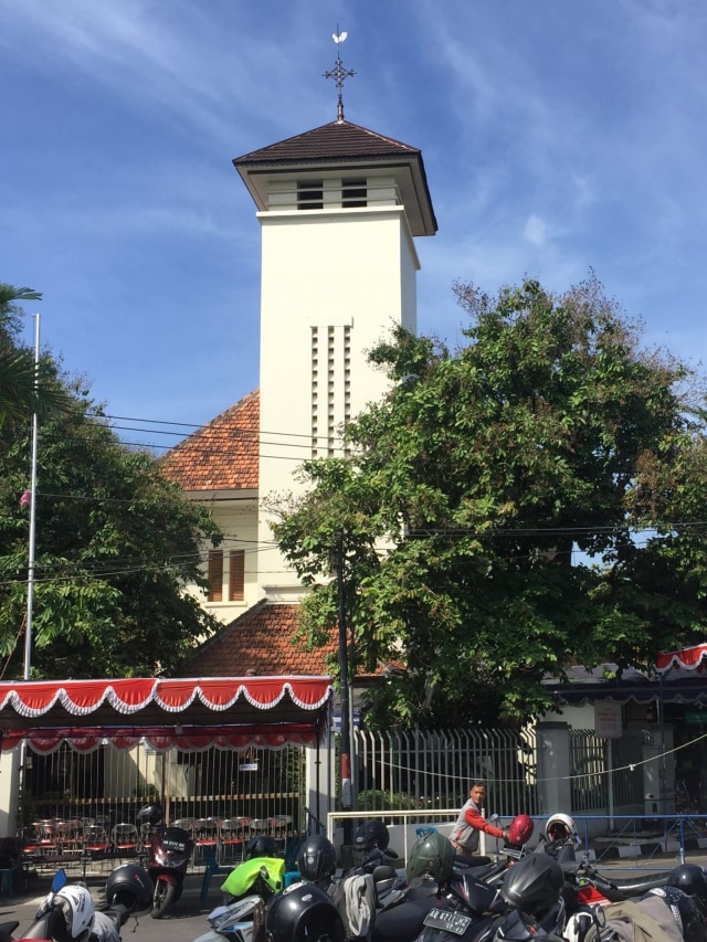 Gereja Santo Antonius Kotabaru Kecamatan Gondokusuman, Kota Yogyakarta. Foto: Arfiansyah Panji Purnandaru/kumparan 