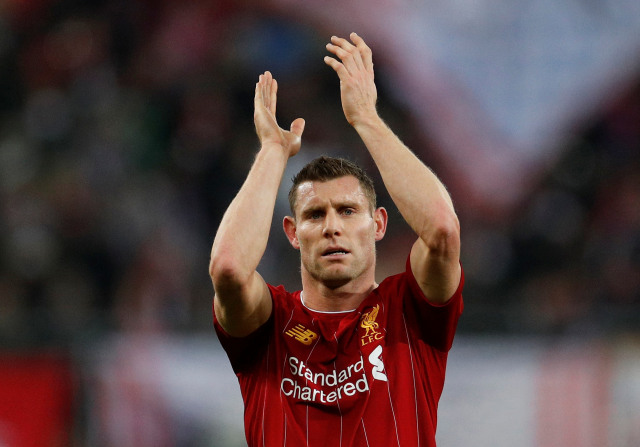James Milner, penggawa Liverpool. Foto: Action Images via Reuters/John Sibley