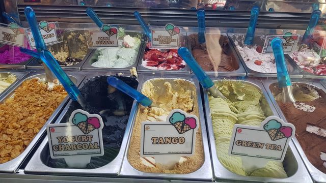 Gelato yang disuguhkan di Masimmo Gelato di Kompleks Grand Inna Malioboro. Foto: adn.