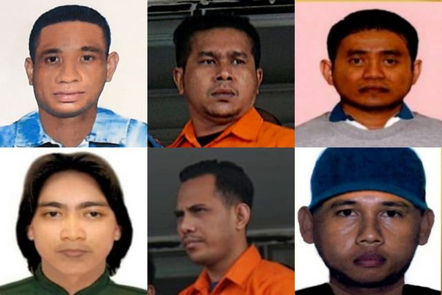 Membandingkan wajah penyerang Novel Baswedan dengan sketsa polisi. Foto: Dok. Polda Metro dan Fanny Kusumawardhani/kumparan
