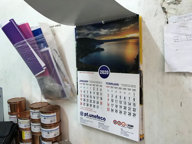 Usaha Percetakan di Kawasan Bungur, Jakarta Pusat, Senin (30/12). Foto: Abdul Latif/kumparan