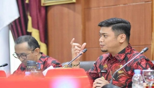 Bupati Gowa, Adnan Purichta Yasin Limpo (Makassar Indeks/Fritz).