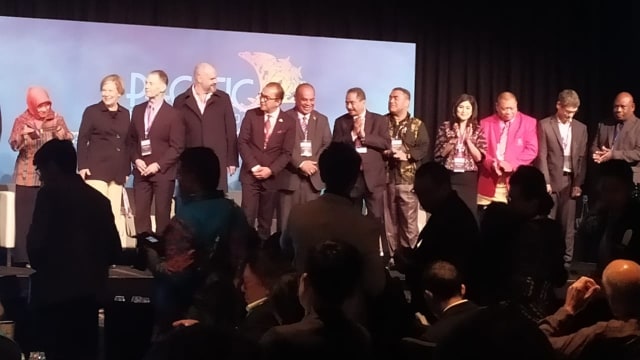 Pameran perdagangan dan pariwisata terbesar di kawasan Pasifik bertajuk Pacific Exposition 2019. Foto: Dok. KBRI Wellington