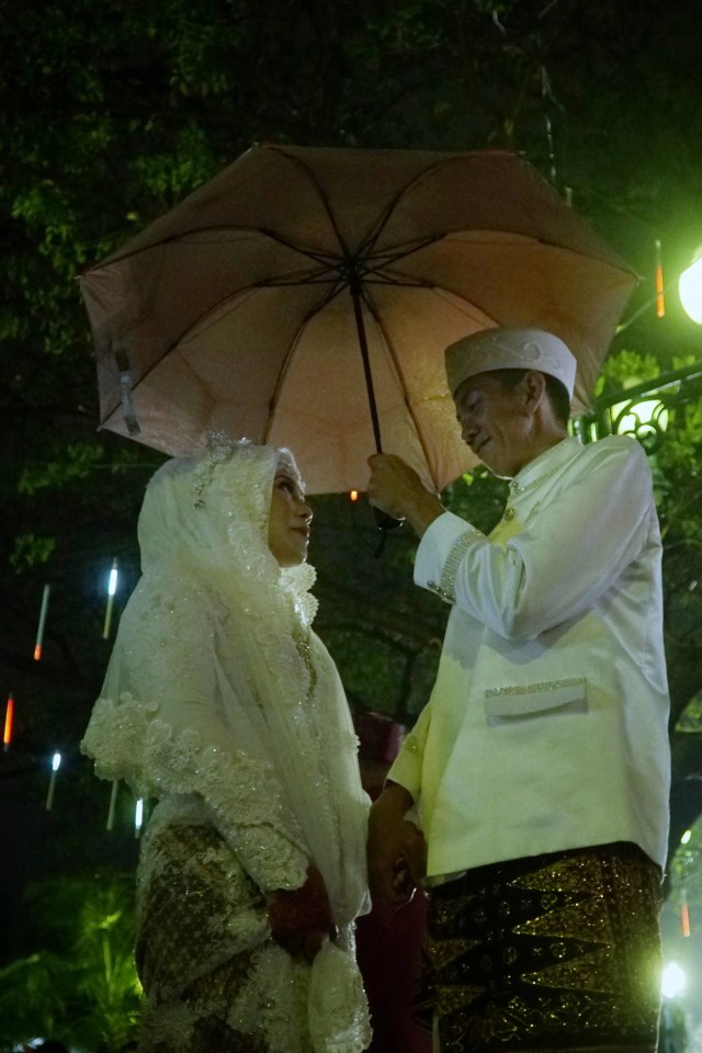 Pasangan Nikah massal 2019. Foto: Jamal Ramadhan/kumparan