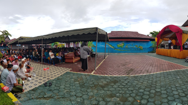 Refleksi istigasah doa bersama lintas agama di Lapas Kelas IIB Pangkalan Bun. (Foto: Joko Hardyono)