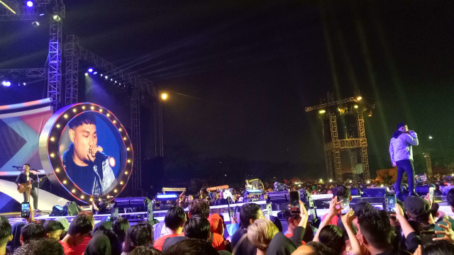 Grup band Armada ). Foto: Aria Pradana/kumparan