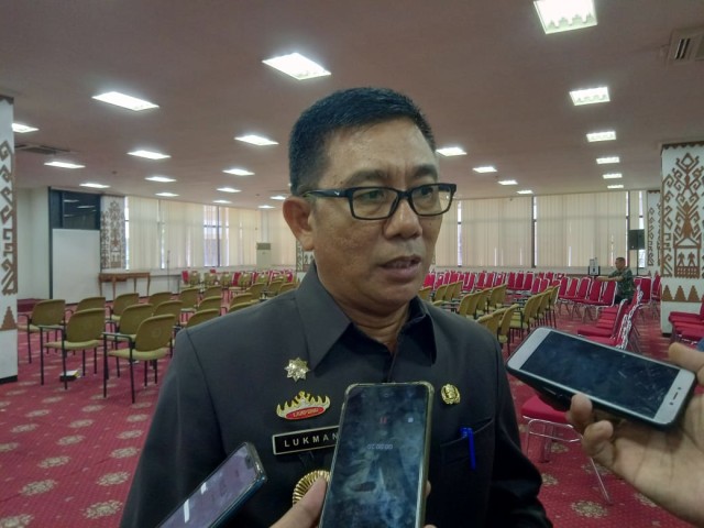 Kepala BKD Provinsi Lampung Lukman saat ditemui media, Kamis (2/1) | Foto : Sidik Aryono/ Lampung Geh