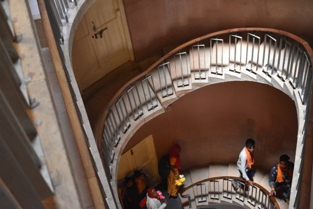 Tangga di dalam benteng. Foto: Khiththati/acehkini