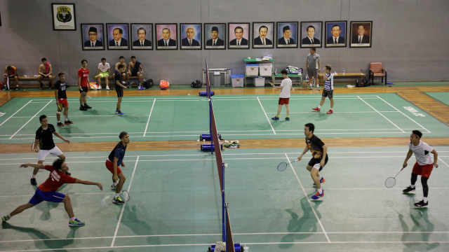 Atlet Bulu Tangkis Berlatih di Pelatnas Cipayung, Jakarta. Foto: Aditia Noviansyah/kumparan