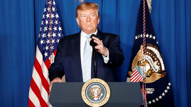 Presiden Amerika Serikat, Donald Trump. Foto: REUTERS/Tom Brenne