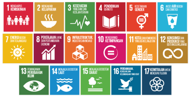 com-17 Tujuan Sustainable Development Goals (SDGs) yang diinisiasi Perserikatan Bangsa-Bangsa (PBB) tahun 2015. Foto: Sustainable Development Goals (SDGs)