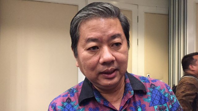 Ketua Umum Gabungan Pengusaha Makanan dan Minuman Indonesia (Gapmmi) Adhi S. Lukman di Jakarta. Foto: Selfy Momongan/kumparan