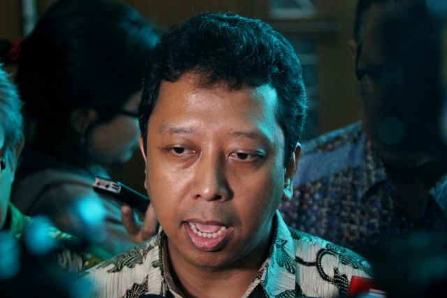 Mantan Ketua Umum PPP, Romahurmuziy, menjalani sidang dengan agenda tuntutan di Pengadilan Tipikor, Jakarta, Senin (6/1/2020). Foto: Nugroho Sejati/kumparan