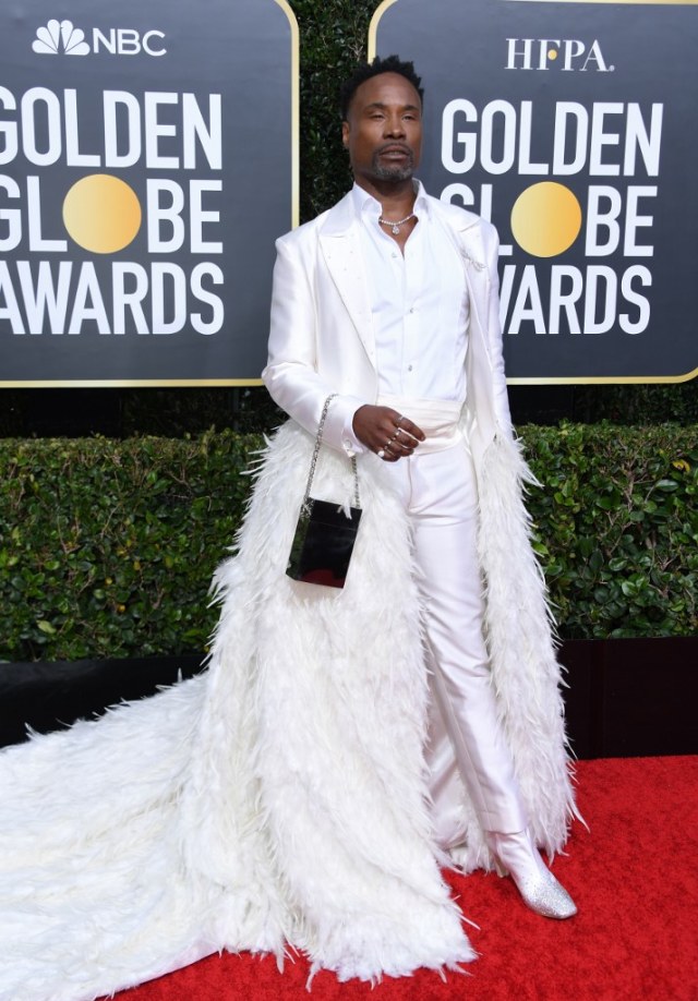 Penampilan Billy Porter di Golden Globes 2020. Foto: Valerie Macon/ AFP