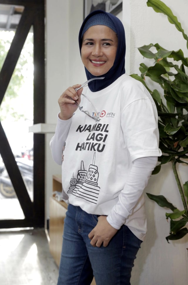 Pemain Film 'Kuambil Lagi Hatiku', Ria Irawan. Foto: Ronny/kumparan