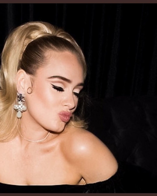 Adele sesudah diet. Foto: Instagram/@adele