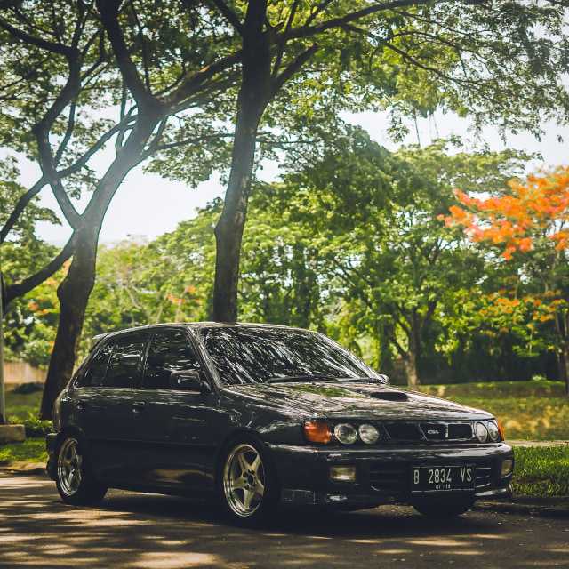 Modifikasi Toyota Starlet GI Foto: Muhammad Ikbal