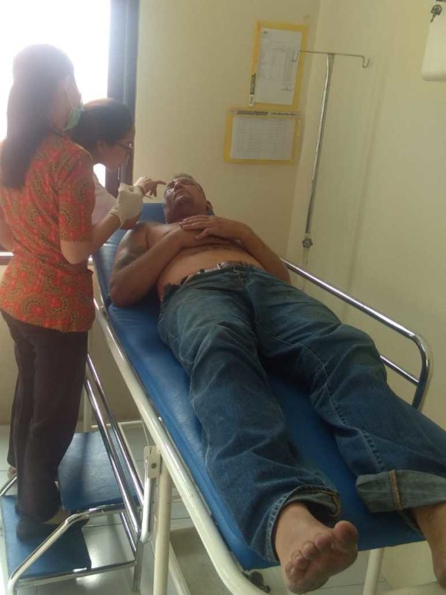 Ryan Mattew, WN AS penabrak 10 kendaraan di Jimbaran, Bali. Foto: Dok. Istimewa