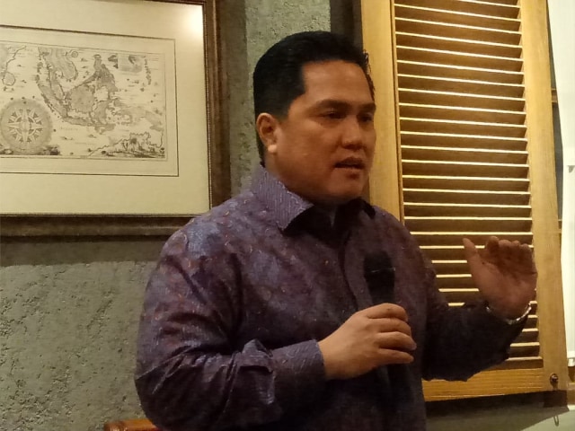 Menteri BUMN, Erick Thohir. Foto: Wendiyanto Saputro/kumparan