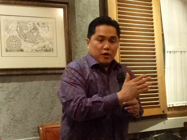 Menteri BUMN, Erick Thohir. Foto: Wendiyanto Saputro/kumparan